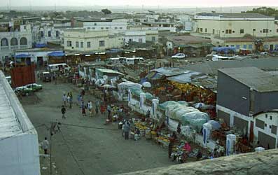 Le marché aux légumes